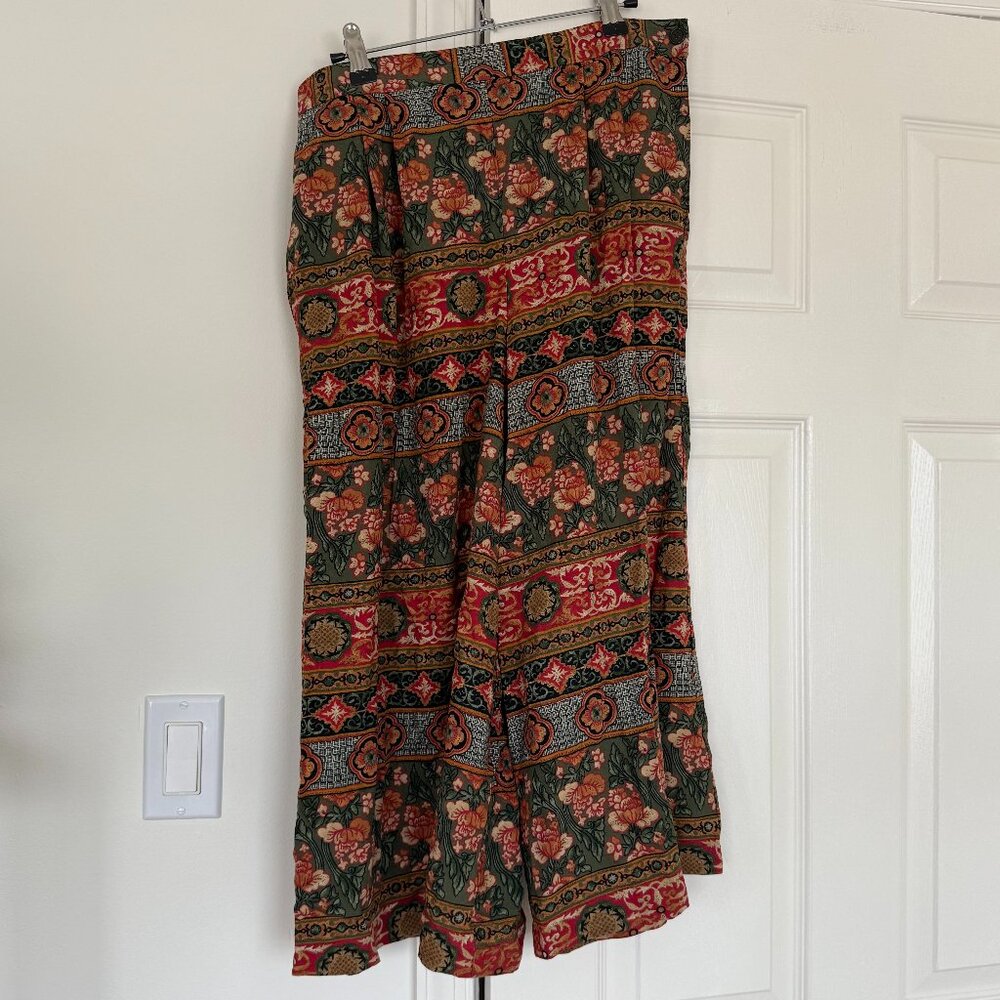 vintage gaucho capris (plus size)